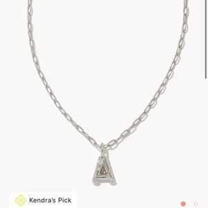 Kendra Scott Initial Necklace